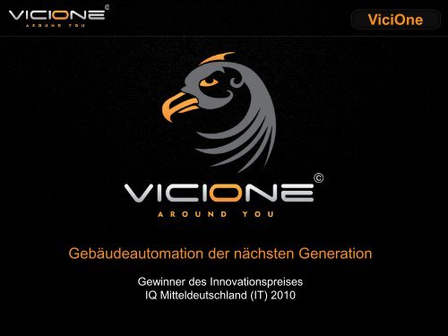 GebÃ¤udeautomation der nÃ¤chsten Generation ViciOne