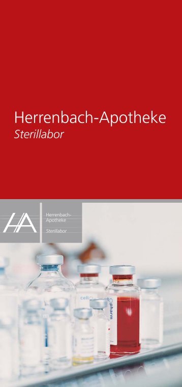 Herrenbach-Apotheke Ausgburg, Sterillabor
