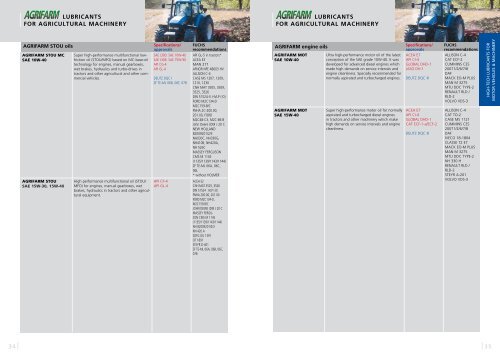 Lubricants product program 2/2011 - Fuchs Europe Schmierstoffe ...