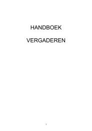 HANDBOEK VERGADEREN - Netivity