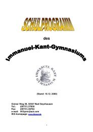 mÃ¶glicher âRegelkreisâ der IKG-Entwicklung - Immanuel-Kant ...