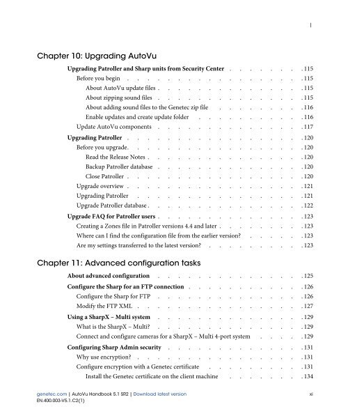 AutoVu Handbook 5.1 SR2 - Genetec