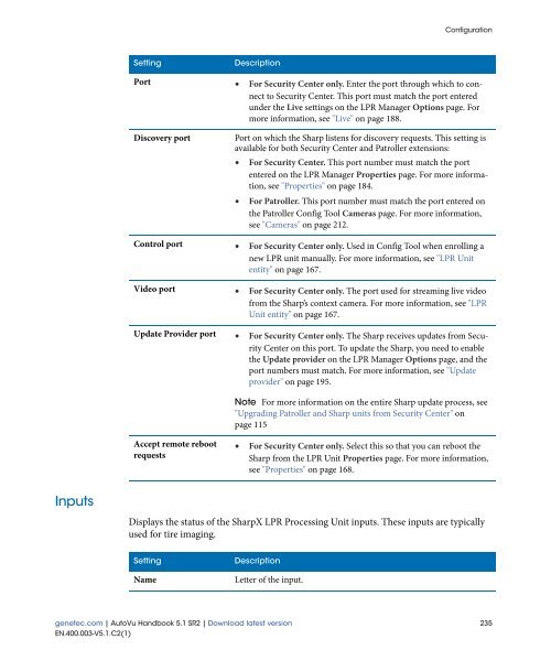 AutoVu Handbook 5.1 SR2 - Genetec