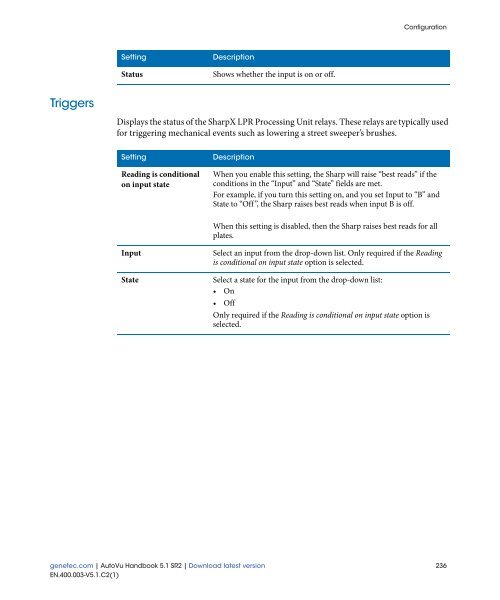 AutoVu Handbook 5.1 SR2 - Genetec