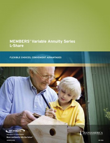 MEMBERSÂ® variable annuity Series L-Share - CUNA Mutual Group