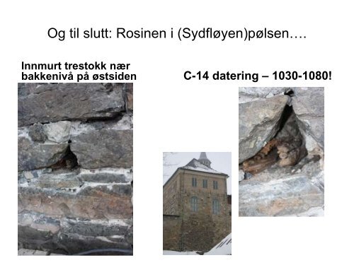 Bløt tegl i fremskutte posisjoner. Eksempler på teglbruk på festningene