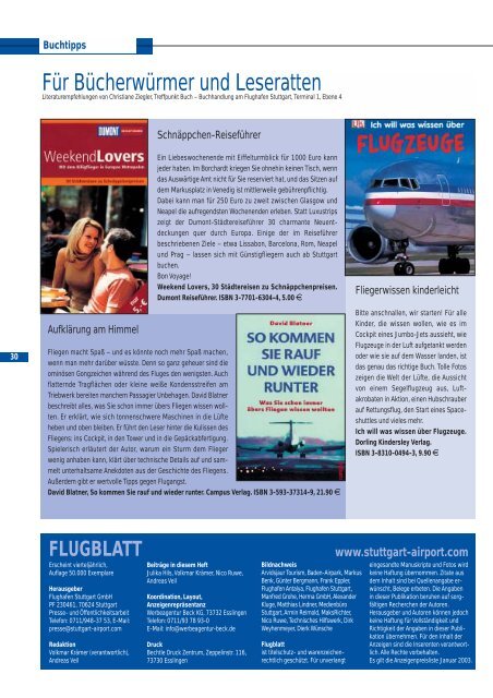Download Flugblatt 1/04 - Flughafen Stuttgart