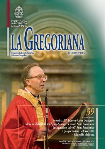 39 - Pontifical Gregorian University
