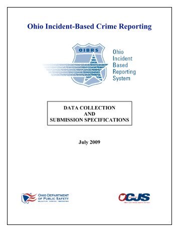 Ohio Incident-Based Crime Reporting - ODPS | Office of Criminal ...