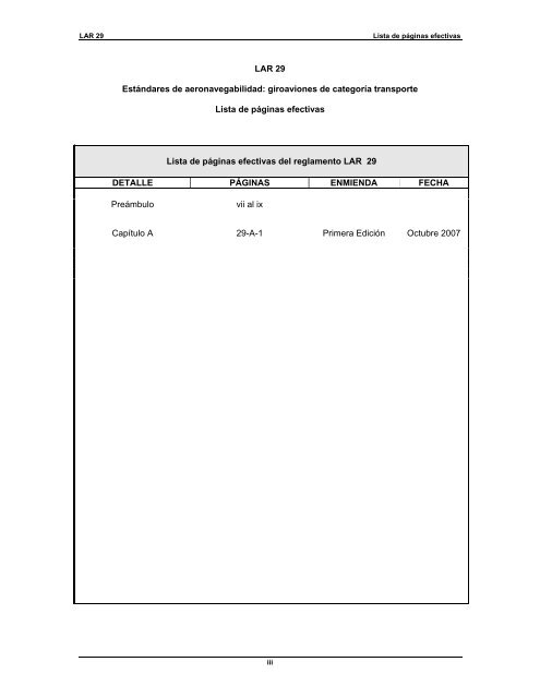 Reglamento AeronÃ¡utico Latinoamericano - ICAO