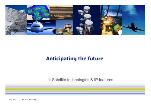 New trends in satellite communication network - INEO - ICAO