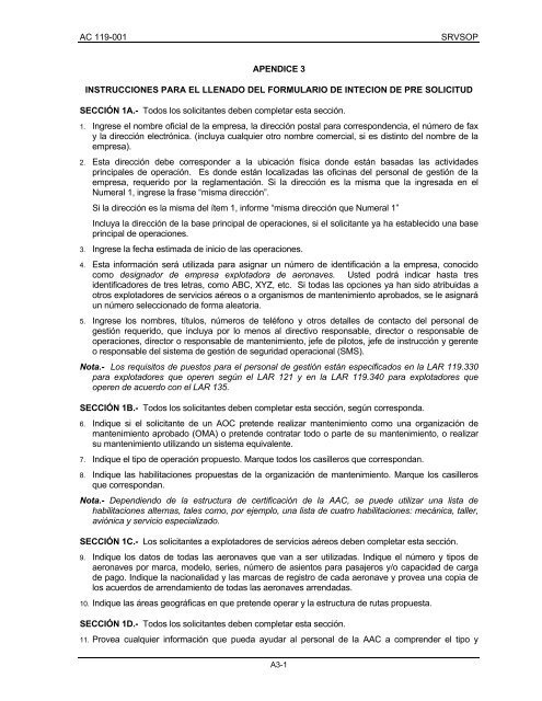 CIRCULAR DE ASESORAMIENTO - ICAO