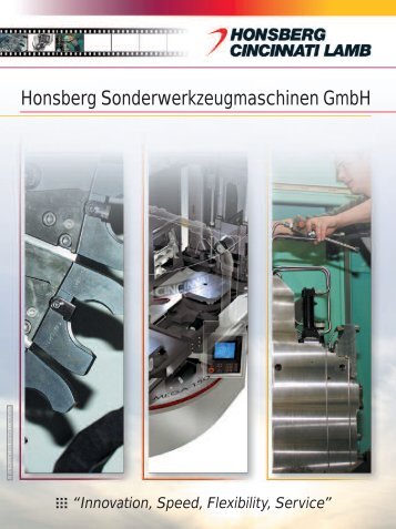Honsberg Sonderwerkzeugmaschinen GmbH - Agentur FreyGeist