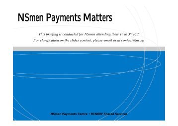 NSmen Payments Matters - Ns.sg