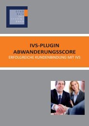 IVS-PlugIn Abwanderungsscore.indd - GenoData GmbH Homepage