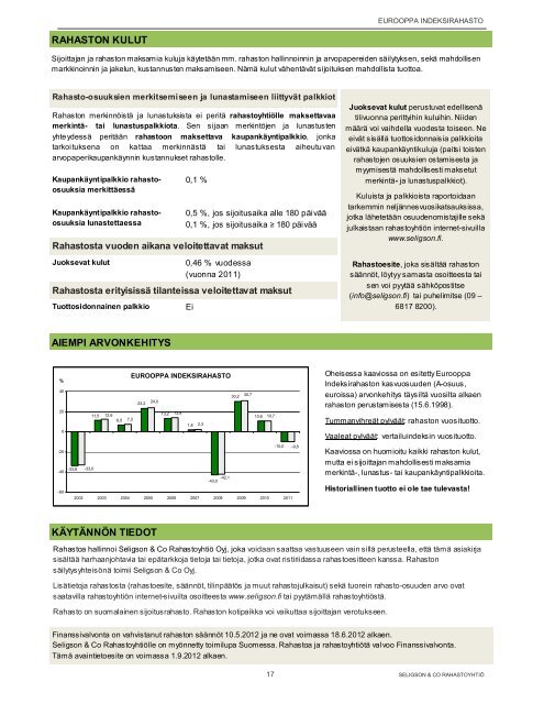 Rahastoesite 1.9.2012 - Seligson & Co