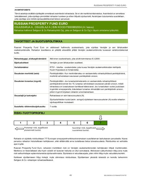 Rahastoesite 1.9.2012 - Seligson & Co