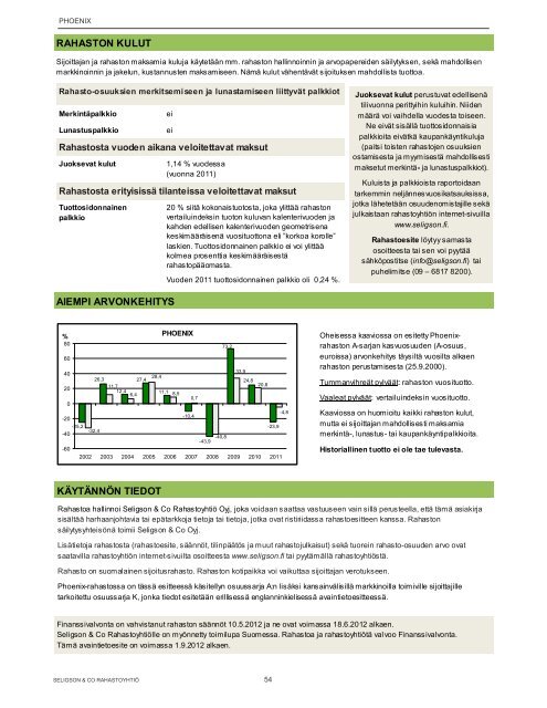 Rahastoesite 1.9.2012 - Seligson & Co