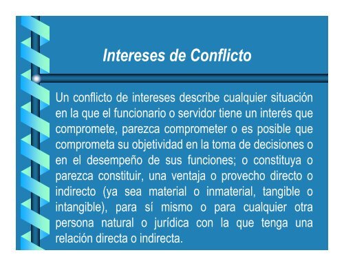 MANTENER INTERESES DE CONFLICTO - Imarpe