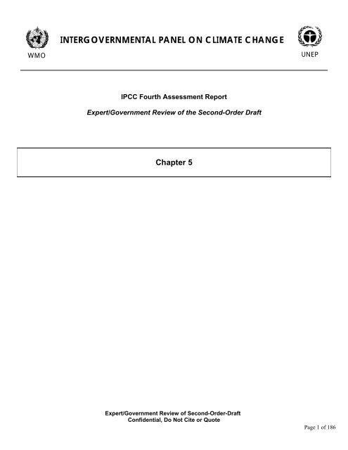 INTERGOVERNMENTAL PANEL ON CLIMATE CHANGE - ipcc-wg3