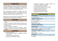 caracterÃ­sticas justificaciÃ³n objetivos contenidos - CPR de Plasencia