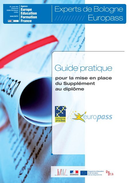 Guide pratique pour la mise en place du Supplément au diplôme