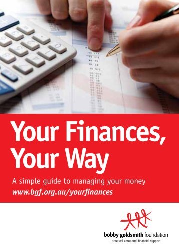Your Finances, Your Way - The Bobby Goldsmith Foundation