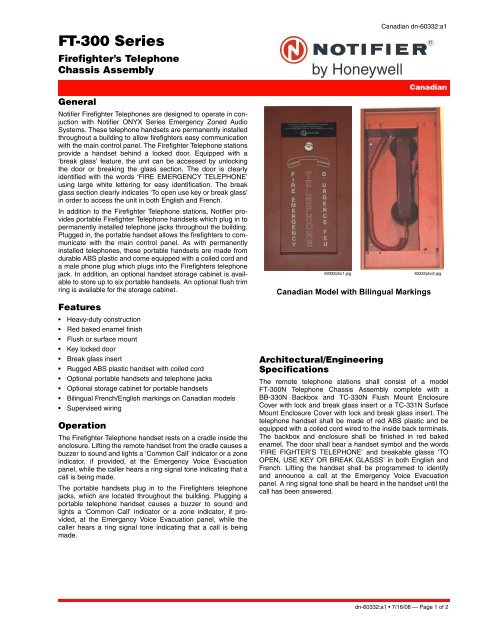 thumbnail image 2 of NOTIFIER NFPJ FPJ Series Phone Jack - Fire Alarm System Part 2 of 3