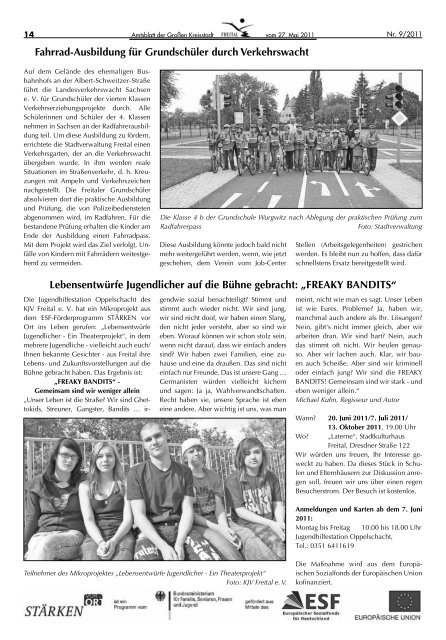 Freitaler Anzeiger Amtsblatt der Großen Kreisstadt Freital