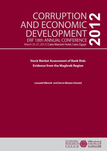 Stock Market Assessment of Bank Risk - Economic Research Forum