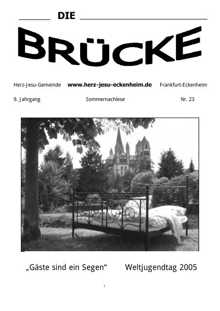 Sommer 2004 Herz Jesu Eckenheim