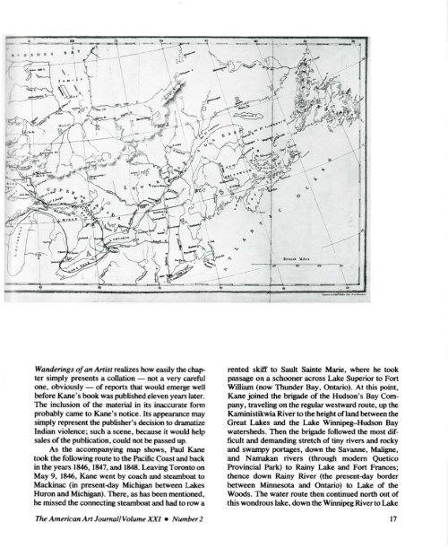 Paul Kane's Journal of his Western Travels, 1846-1848 - History and ...