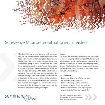 7 Schwierige Mitarbeiter-Situation