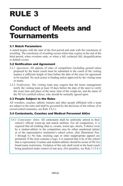 (PDF). - NCAA Wrestling Officiating