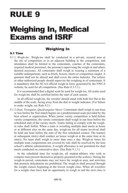 (PDF). - NCAA Wrestling Officiating