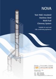 Twin Wall, Insulated Stainless Steel Multi-Fuel Chimney System