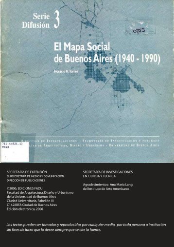 Mapa Social de Buenos Aires (1940-1990) - Facultad de ...