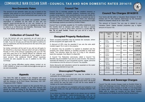 C.Tax / NDR Leaflet (PDF, 100K) - Comhairle nan Eilean Siar