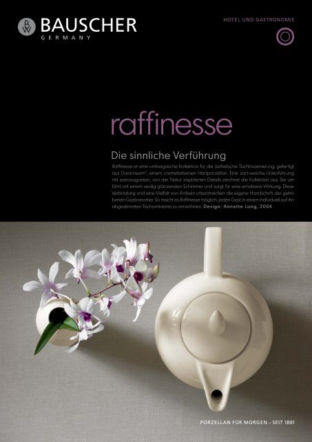 raffinesse (PDF, 809KB) - Bauscher