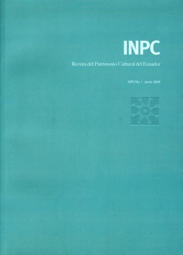 Revista INPC 1 - ArqueologÃ­a Ecuatoriana