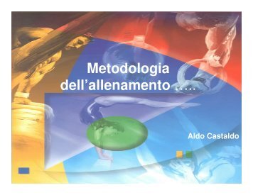 Metodologia dell'allenamento versione pdf