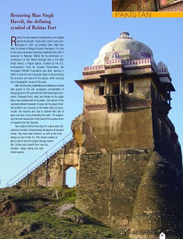 Protecting Historic Treasures, U.S. Support for Cultural ... - New Delhi