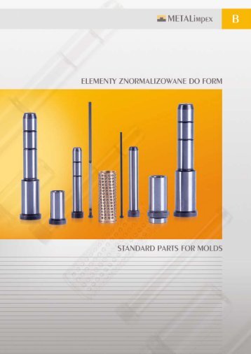 Elementy znormalizowane do form - METALimpex