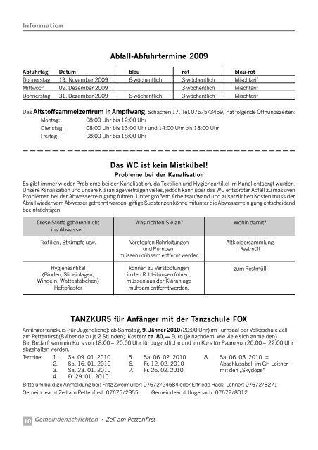 (479 KB) - .PDF - Zell am Pettenfirst - Land OberÃ¶sterreich