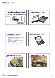 06. Конфигурација рачунара - HD FD CD DVD