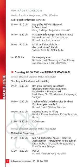 7. Bodensee- symposium - RTaustria