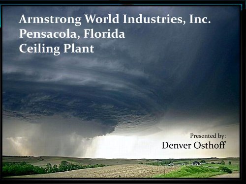 Armstrong World Industries, Inc. Pensacola, Florida ... - UE Systems
