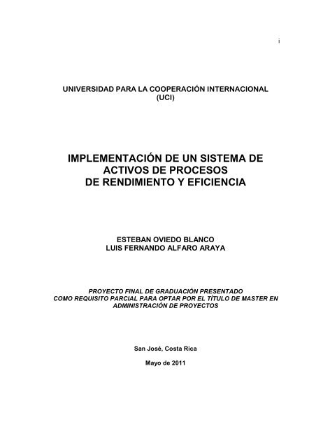 Tesina Oviedo y Alfaro v1.1.3 - Universidad para la CooperaciÃ³n ...