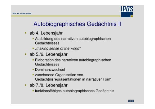 Download der PrÃ¤sentation von Frau Prof. Dr. Greuel - BDP ...