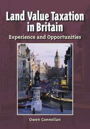 Land Value Taxation in Britain: Experiences and Opportunities